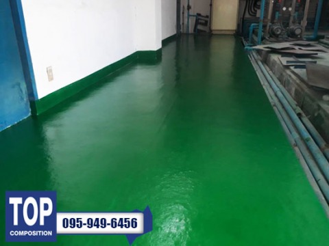 เคลือบพื้นในโรงงาน