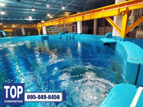 เคลือบไฟเบอร์กลาส บ่อปลา